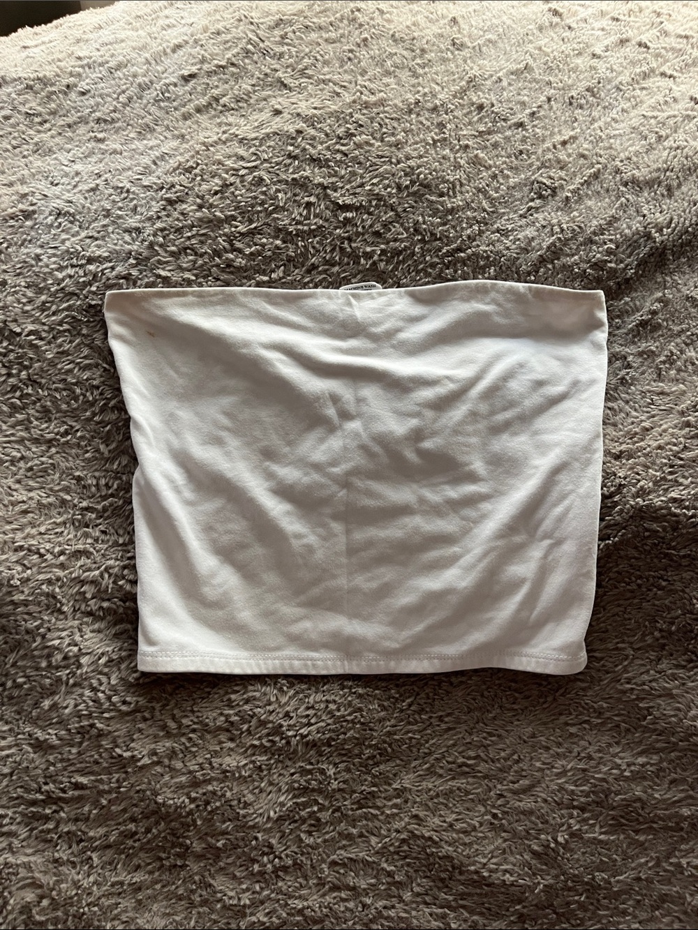 Women’s White Strapless Crop Top - Timeless Tube Style